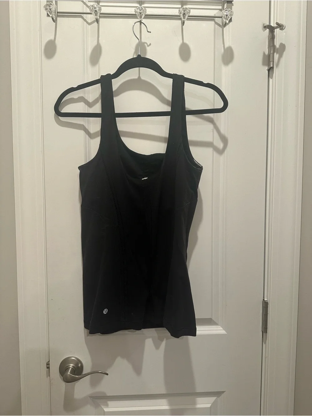 lululemon athletica Black Racerback Tank Top